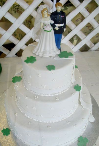 Idealny tort na wesele żołnierza