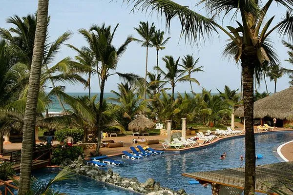 W tropikach nie grozi nam mróz, ale intensywne opady deszczu – jak najbardziej (Excellence Punta Cana Resort, Dominikana)