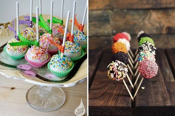 Kolorowe cake pops