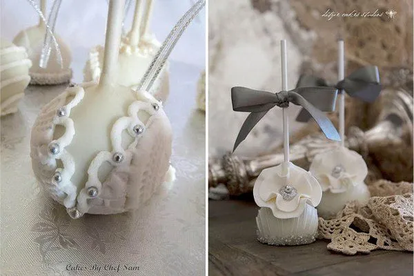 Cake pops w wydaniu weselnym