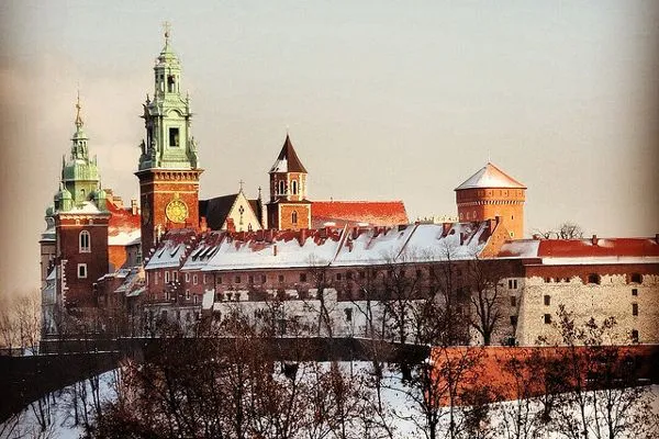 Kraków zimą