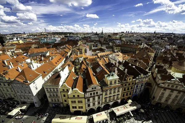 Praga z lotu ptaka