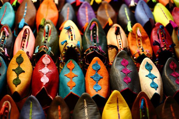Babusze - tradycyjne marokańskie buty