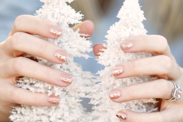 Manicure w świątecznym klimacie