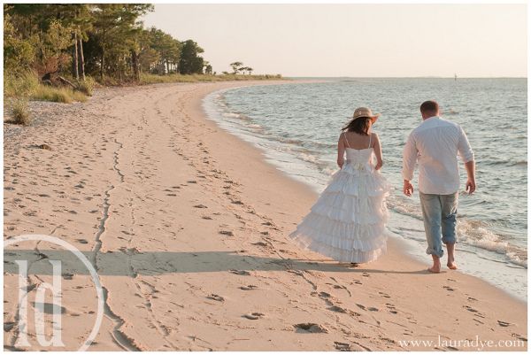 Romantyczny spacer po plaży